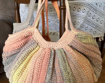 Regenbogen Tasche, Rainbow Bag, Häkelanleitung, PDF Anleitung in Deutsch und English, pattern Bag