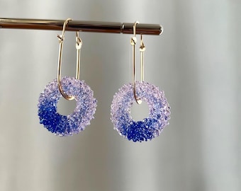 Glass Glass Earrings/Custom Design Earrings/Pendant Earrings/Glass Drop Earrings/Handmade Earrings