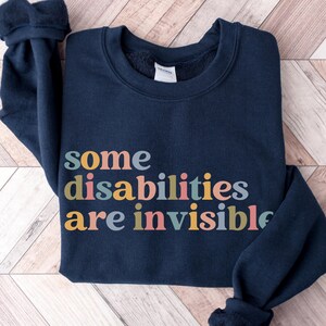 Chronic Illness Sweatshirt, Disability Awareness Sweater, Mental Health Matters Crewneck, Anxiety Sweatshirt, Mental Health Gift, ADHD