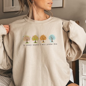 Christian Sweatshirt, Faith Sweater, Christian Apparel, Jesus Crewneck, Christian Based Sweatshirt, Religious Sweatshirt, Christian Gifts