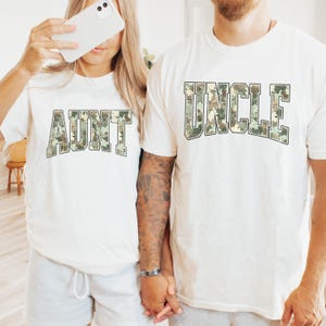 Comfort Colors® Matching Aunt and Uncle Shirt, Matching Family Shirts, Country Aunt Uncle Shirt, Aunt Tshirt, Gift For New Aunt Uncle Shirt