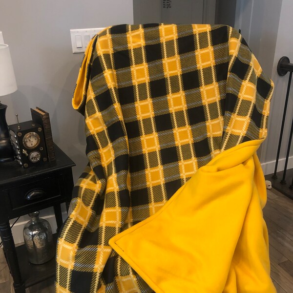 Yellow Blanket Etsy