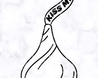 Kiss Me SVG | Kiss Me PNG | Kiss Me Clipart | Kiss Me Cut File | Kiss Me Vector | Kiss Me Digital Art | Kiss Me DXF | Digital Download