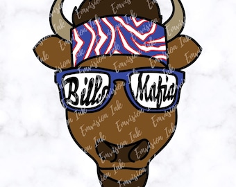 Bills SVG | Mafia SVG | Buffalo SVG | Bills Mafia Cut File | Buffalo Cut File | Bison Cut File | Bills Vector | Buffalo | Digital Download