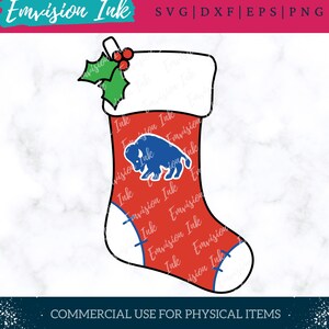 Buffalo Strumpf SVG | Scheine Weihnachten SVG | Buffalo Christmas SVG | Büffel Schnittdatei | Geldscheine Plotterdatei | Scheinstrumpf | Digitaler Download