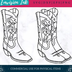 Cowgirl Boots SVG | Cowgirl Boots Bundle | Cowgirl SVG | Boots SVG | Cowgirl Cut File | Cowgirl Boots Clipart | Country | Digital Download