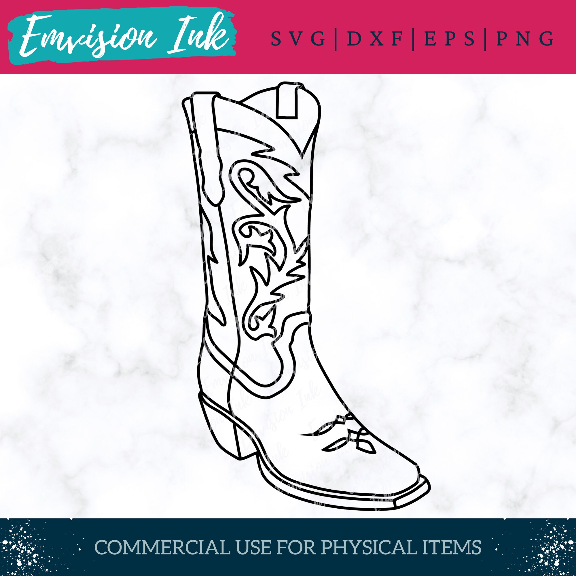 Cowgirl Boots SVG Cowgirl Boots Bundle Cowgirl SVG Boots SVG Cowgirl