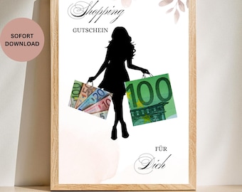 Geldgeschenk Druckvorlage PDF/Geldgeschenk zum Geburtstag DIY/Geld kreativ verschenken/Wunscherfüller Last Minute Geschenk/Sofort Download