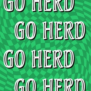 Marshall U Go Herd Print
