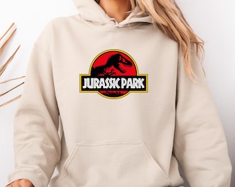 Vintage Dino Hoodie, Dinosaur Hoodie, Jurassic Park Hoodie, T-rex Jumper, Wrong Park Pullover, Disney Dinosaur Hoodie, Dino Adventure Hoodie