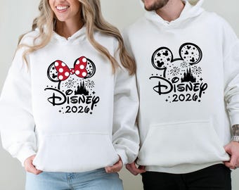 Disney Trip Hoodie, Family Vacation Pullover, Minnie Mouse Holiday Top, Kids Mickey Hoodies