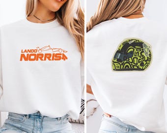 Lando Norris Sweatshirt, World Champion Sweater, Formula 1 Gift Top, Racing Day Jumper, Kids F1 Sweatshirt, Womens F1 Gift, Motorsport Gift
