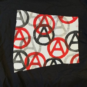 PATCH! Anarchy A sew on punk patch! Anarchy patch! Multiple sizes available!