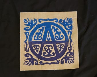 ¡Parche anárquico! ¡Parche punk para coser! ¡Disponible en muchos colores!