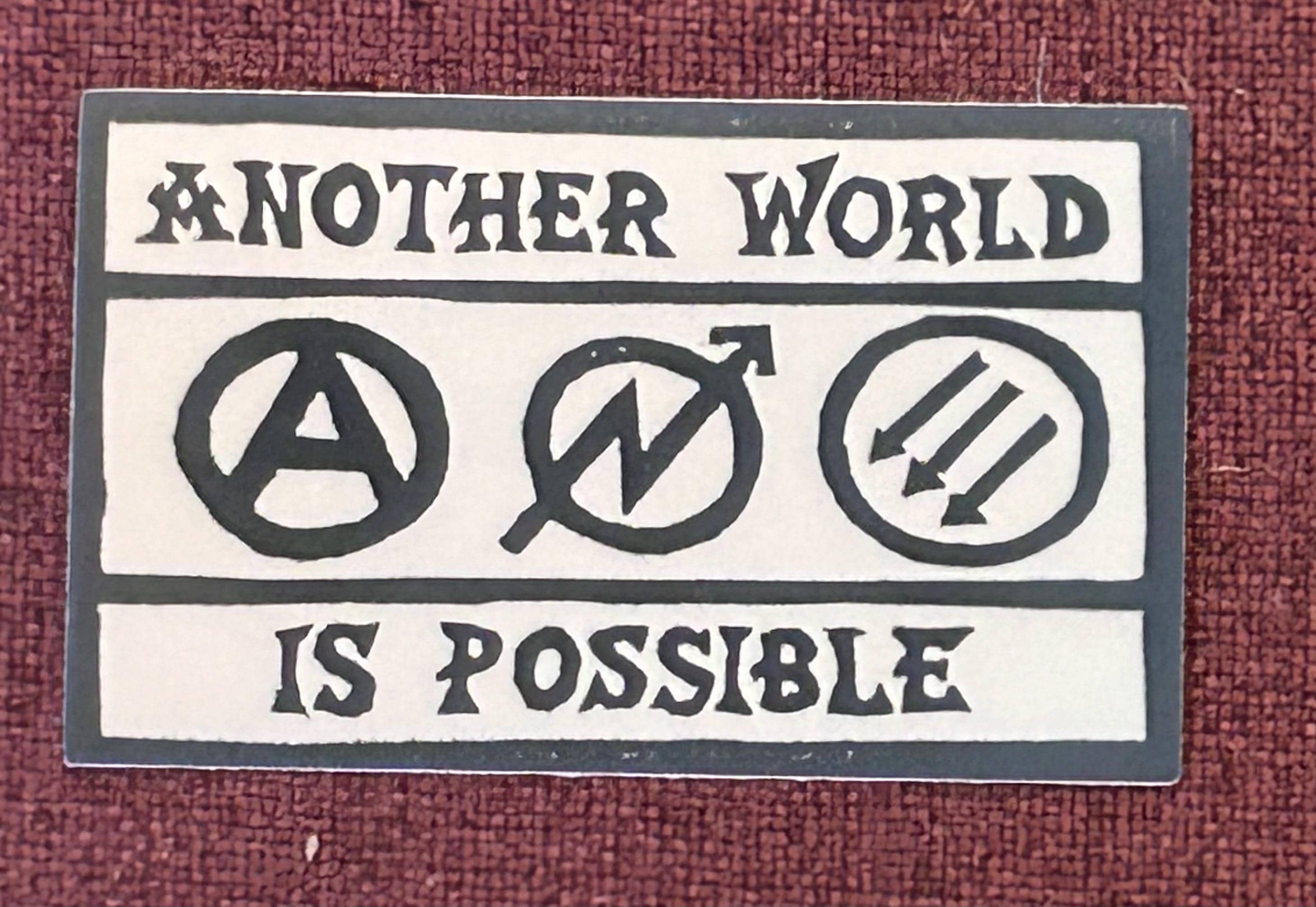 Another World is Possible Vinyl Sticker - Etsy
