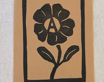 Parche de flor de anarquía: parche punk cosido a mano