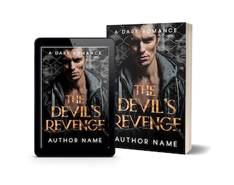 Dark Romance Premade Book Cover for Brutal, MC, or Mafia story