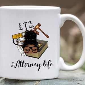 Afro Messy Bun Attorney Life Png Sublimation Design, Black Woman Png, Black Attorney Png, Messy Bun Attorney Png, Attorney Life Png Download