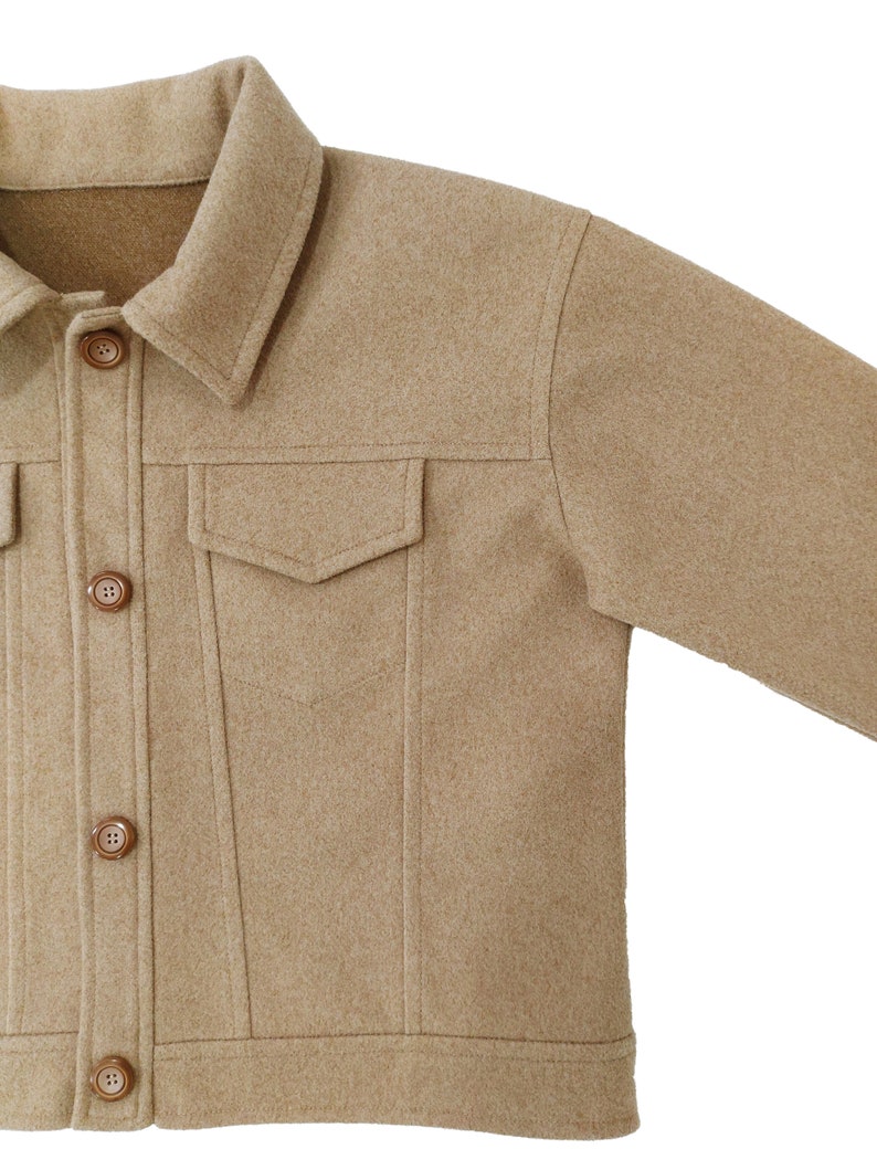 Cropped Jacket Sewing Pattern With Written Instructions to Sew It Etsy