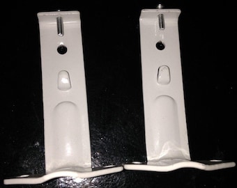 5 X 92mm Long Vertical Blind Face Fix Brackets - Blind Spare Parts