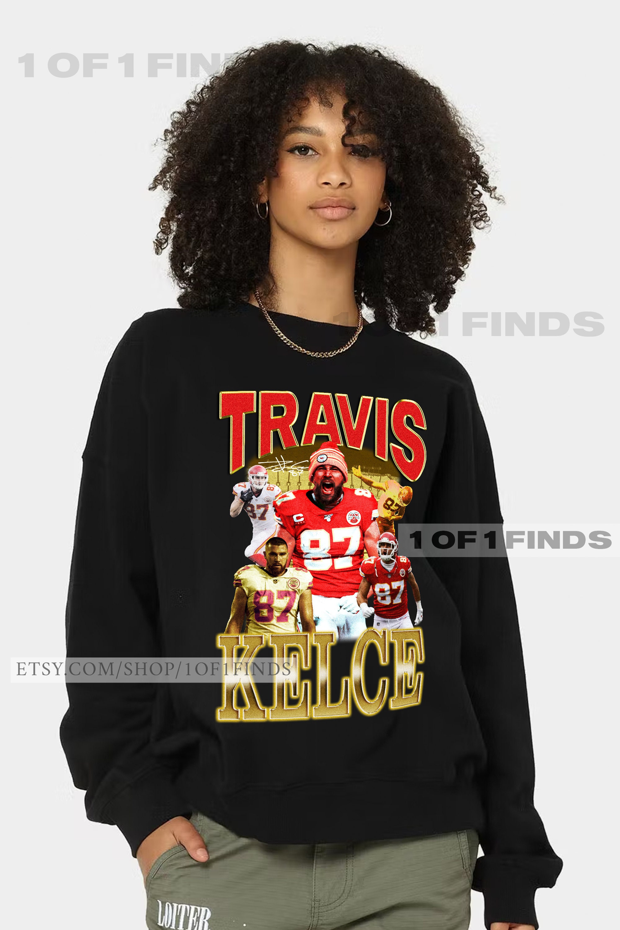 Discover Travis Kelce Vintage 90s Style Retro Graphic T-Shirt