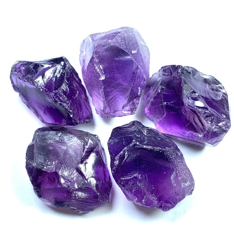 Facet Rough Amethyst Faceting Rough Gemstones Purple Color Gemstones ...