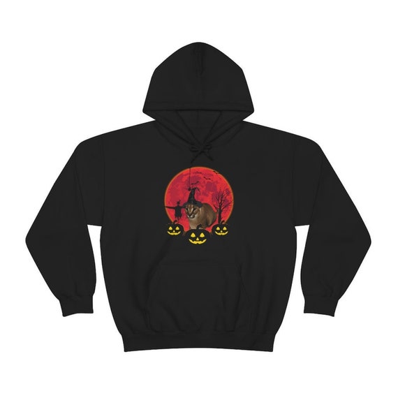 Big Floppa Funny Caracal Meme Cat Floppa Meme Pullover