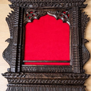 ネパール チベット 伝統的な木製フォトフレーム Nepalese Picture Frames - Etsy