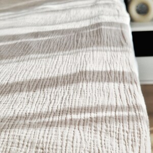 Musselin Bettwäsche Set Bio Baumwolle Öko-Tex Zertifiziert Bettbezug 135x200 & 80x80 inkl. Stoffbeutel für Erwachsene und Kinder Geschenk Bild 7