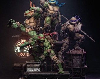 Turtles TMNT - 3D printing High-Quality STL Printer Files - Fan-made Anime