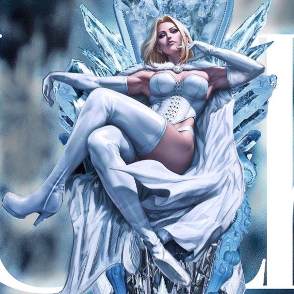 Emma Frost 3D-printen Hoogwaardige STL-printerklare bestanden - Fan-made