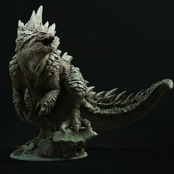 Godzilla Miniature D&D High-quality 3D Printer Files STL Files for 3D printers