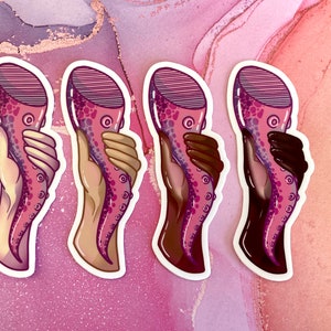 Monster Lover Vinyl Sticker 2 by 4 in HQ