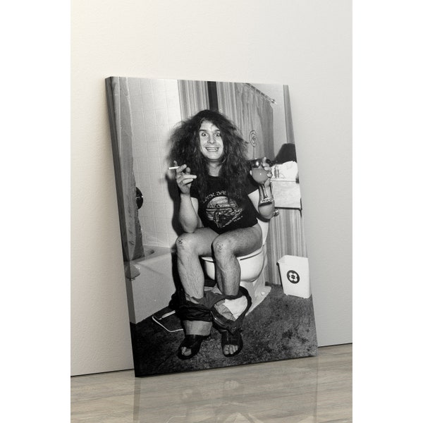 ozzy on toilet