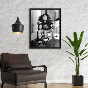 ozzy osbourne on the toilet poster
