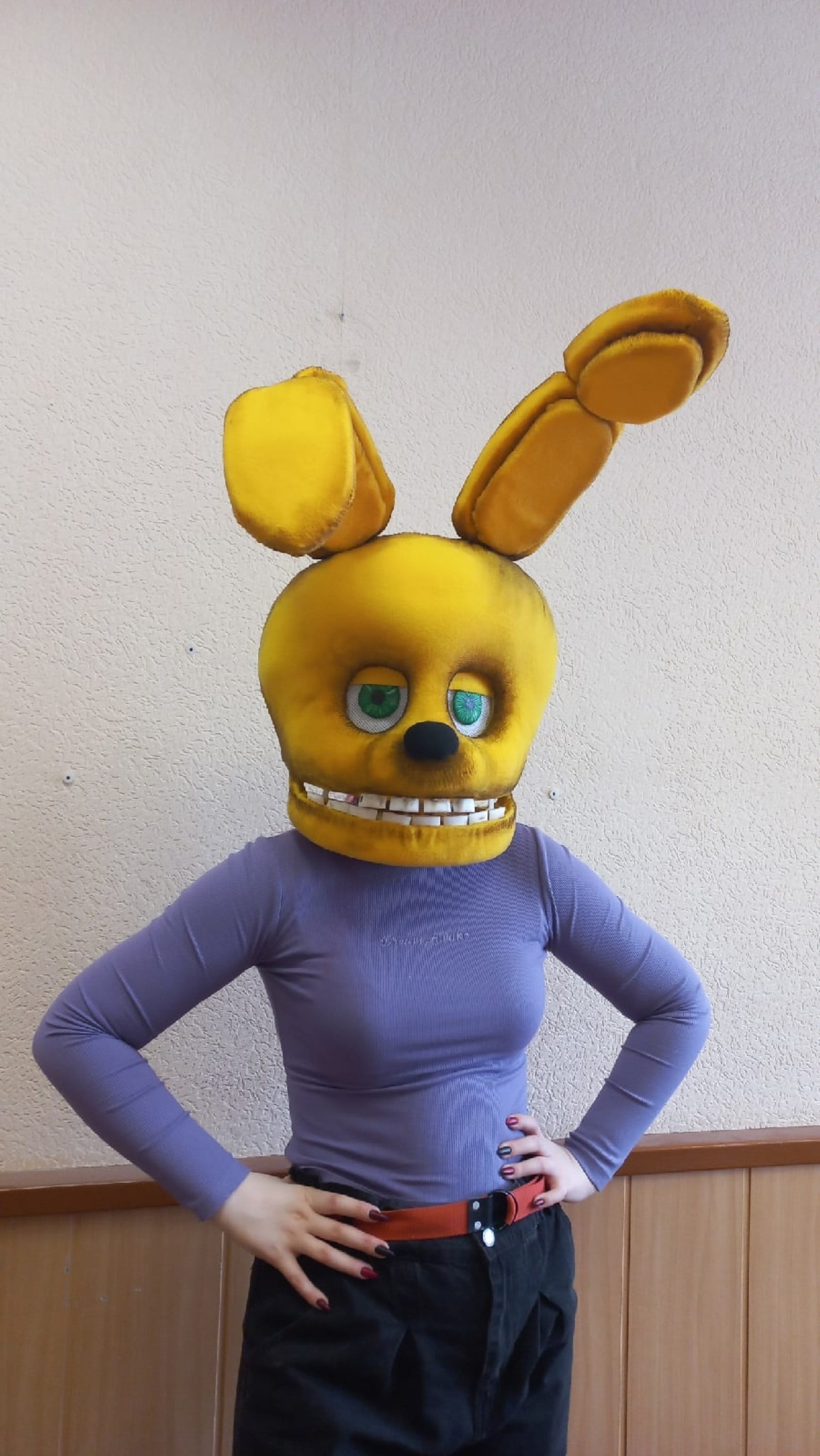 Spring Bonnie Costume Five Nights at Freddy's Etsy Canada