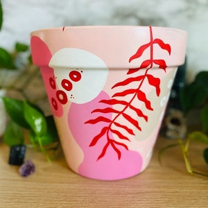 NEW Hand Painted Planter Pot - Etsy