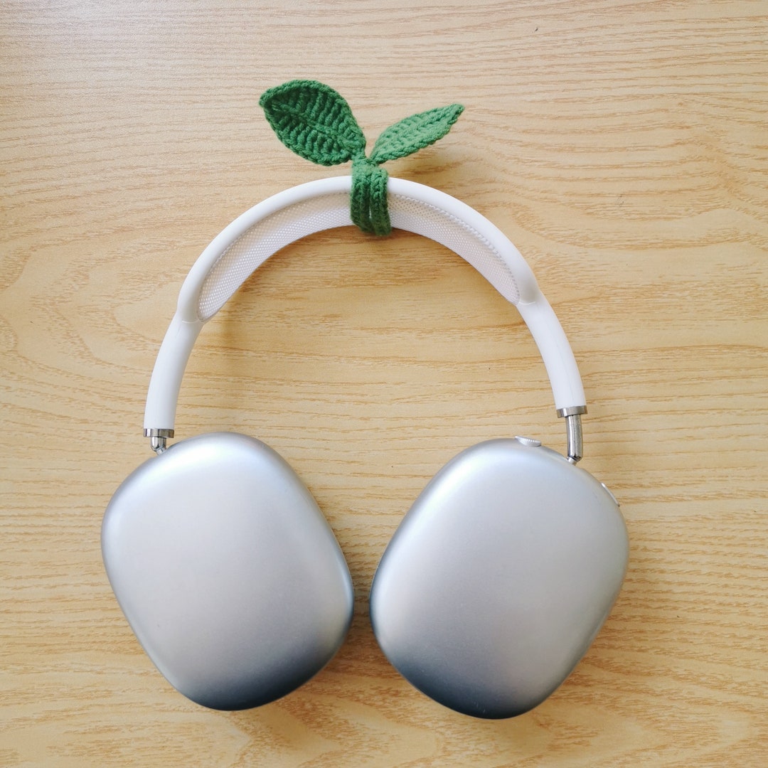 Handphone Crochet Sprout Leaf Headphone Accessory/sony Etsy