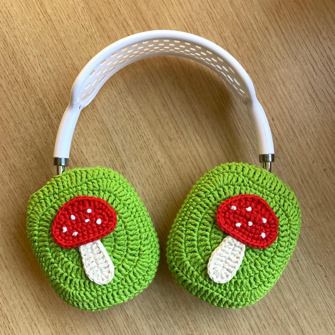 Mushroom Crochet Airpods Max Headphone Cover Cute AirPod Max Case