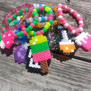 Mystery Kandi-armbandbundel – Kawaii Kandi Trading-singles met bedels, eindeloos plezier!