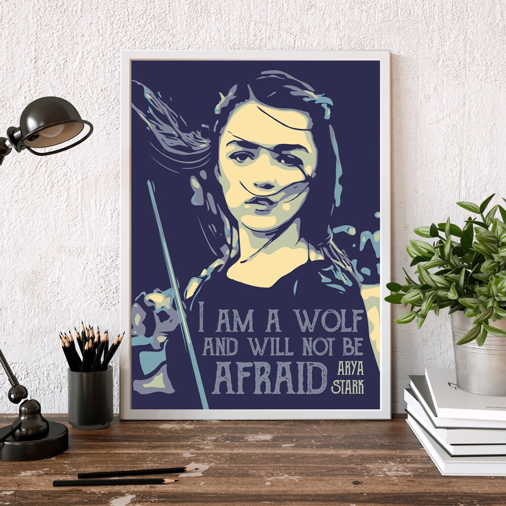 Arya Stark Arya Stark Print Arya Stark Poster Arya Stark - Etsy UK