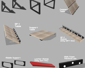 BLOK modular stands. Independent modules forTeenage Engineering OP-1 / OP-1 field / op-z synths and other devices