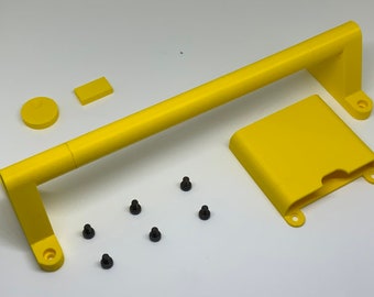 IKEA Frekvens hack x Teenage Engineering kit Boombox handle + tool pocket + knobs
