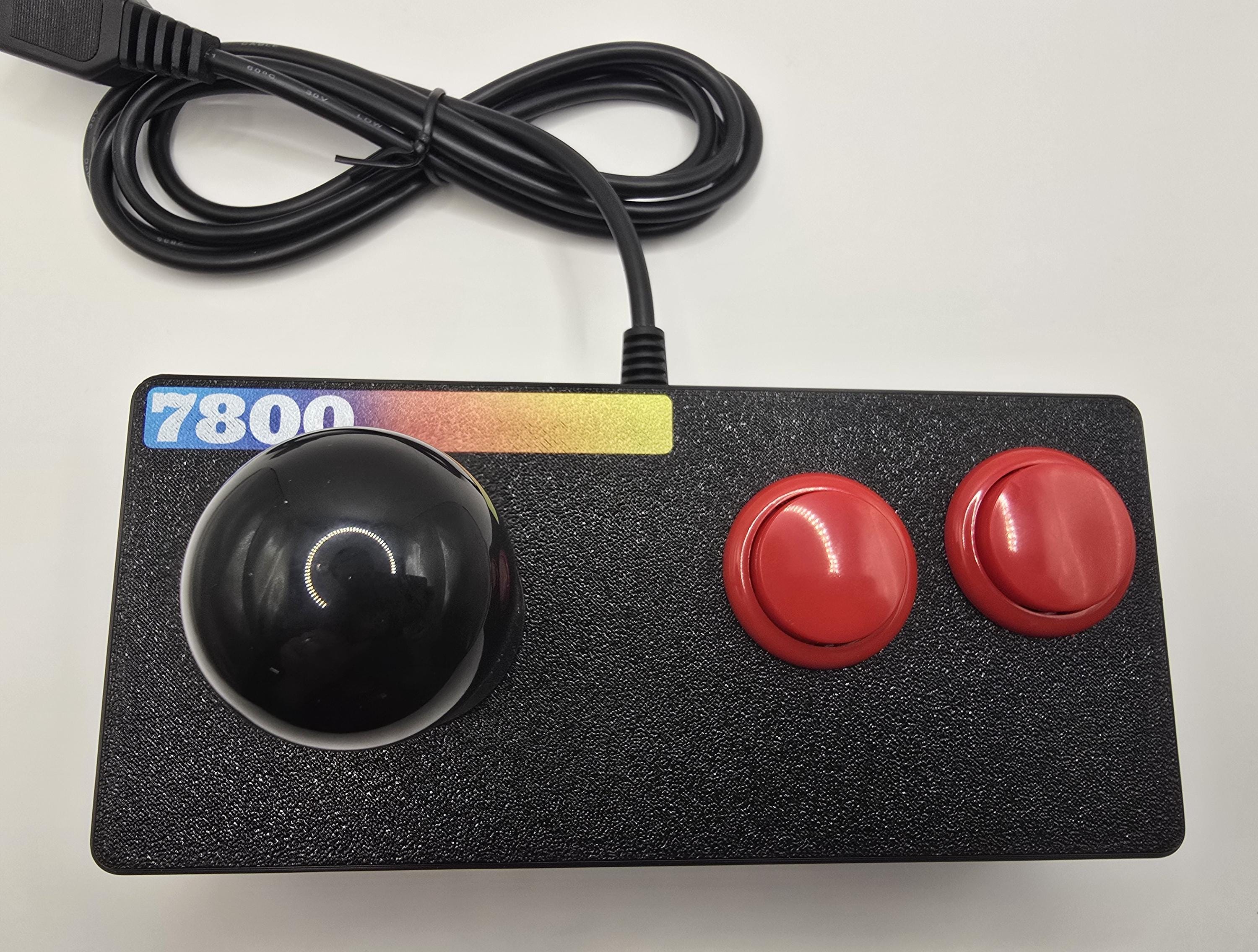 Atari 7800 and 7800+ Two Button Arcade Joystick (sanwa Style, 8
