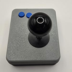 Commodore 64 & Vic-20 Two Button Arcade Style Joystick Handheld (8-Way)