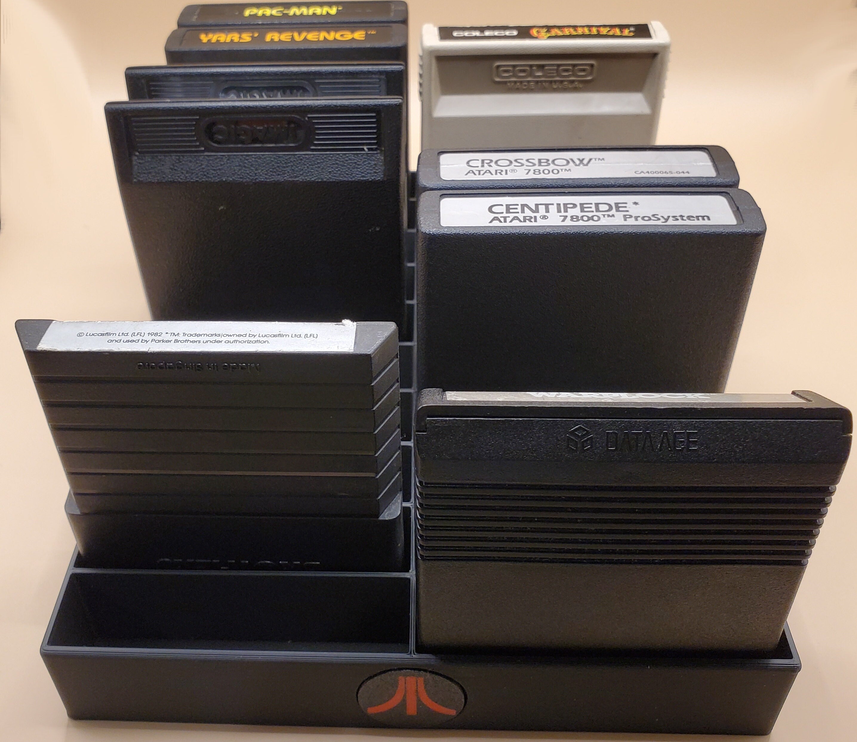 Atari 2600 - Atari 7800 - Colecovision - Cartridge Holder / Storage Tray with 20 slots