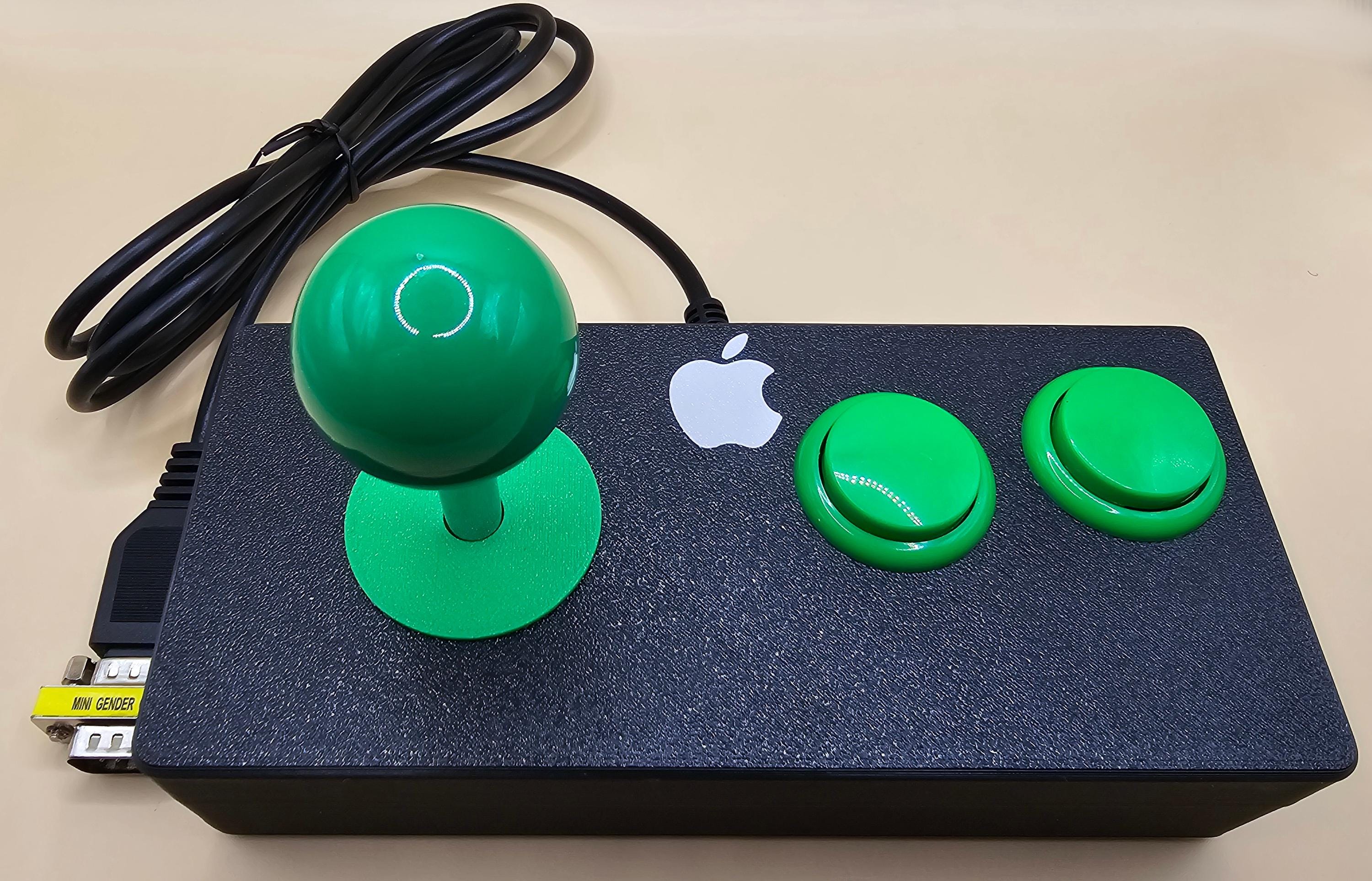 Apple II, IIGS, Compatible Arcade Joystick (sanwa Style, 8 Apple II, IIGS, Compatible Arcade Joystick (sanwa Style, 8
