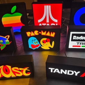 Leuchtkästchen für Retro Computer- & Videospiele: Atari,Apple,Commodore,Tandy,PowerPC und mehr