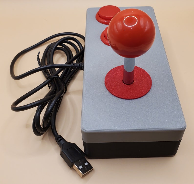 USB Two Button Arcade Joystick (sanwa Style, 8-way) - Etsy