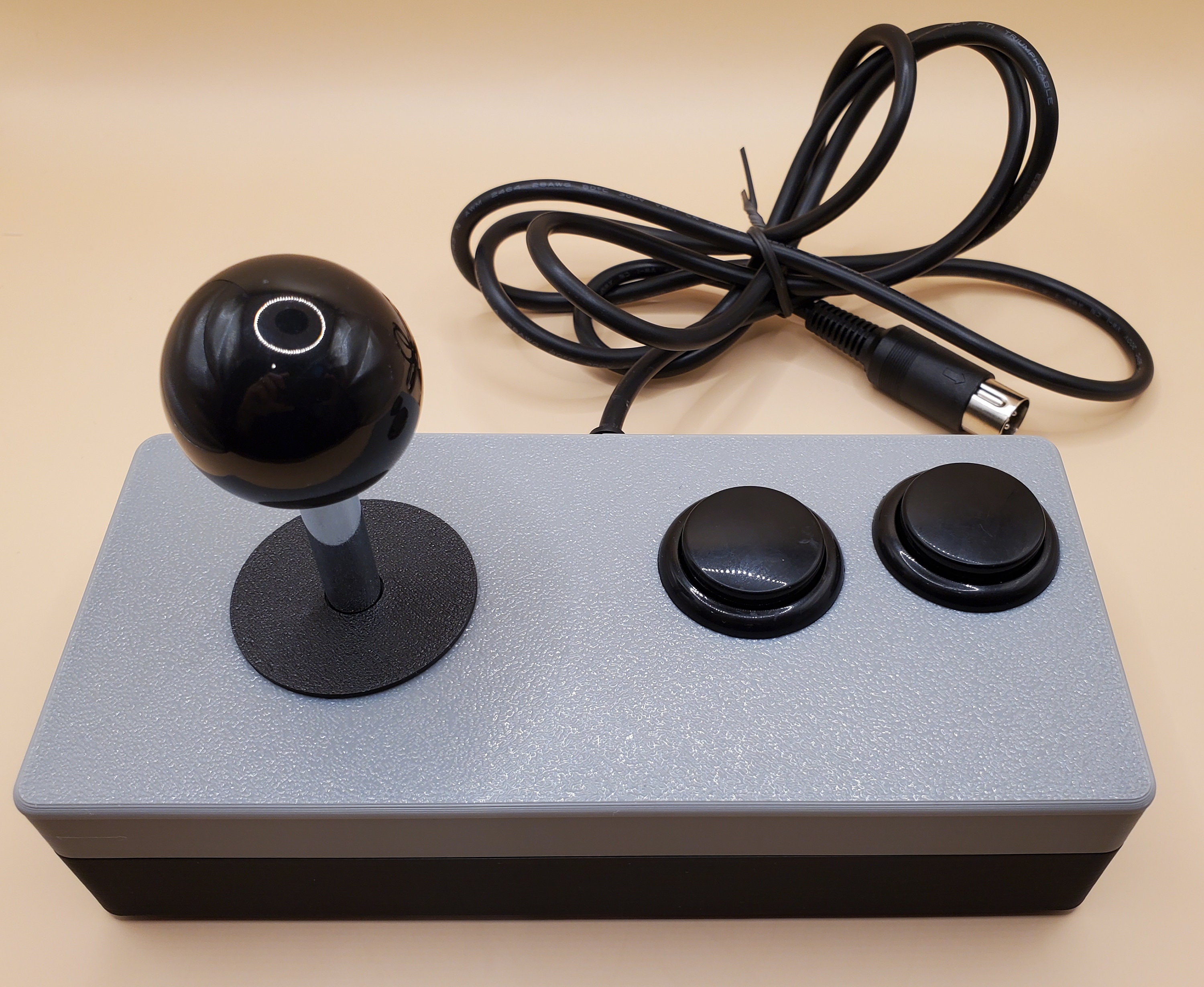 Tandyvision Style Controllers Tandy Color Computer 1/2/3, Tandy 1000 Arcade Joystick (sanwa Style, 8 ...